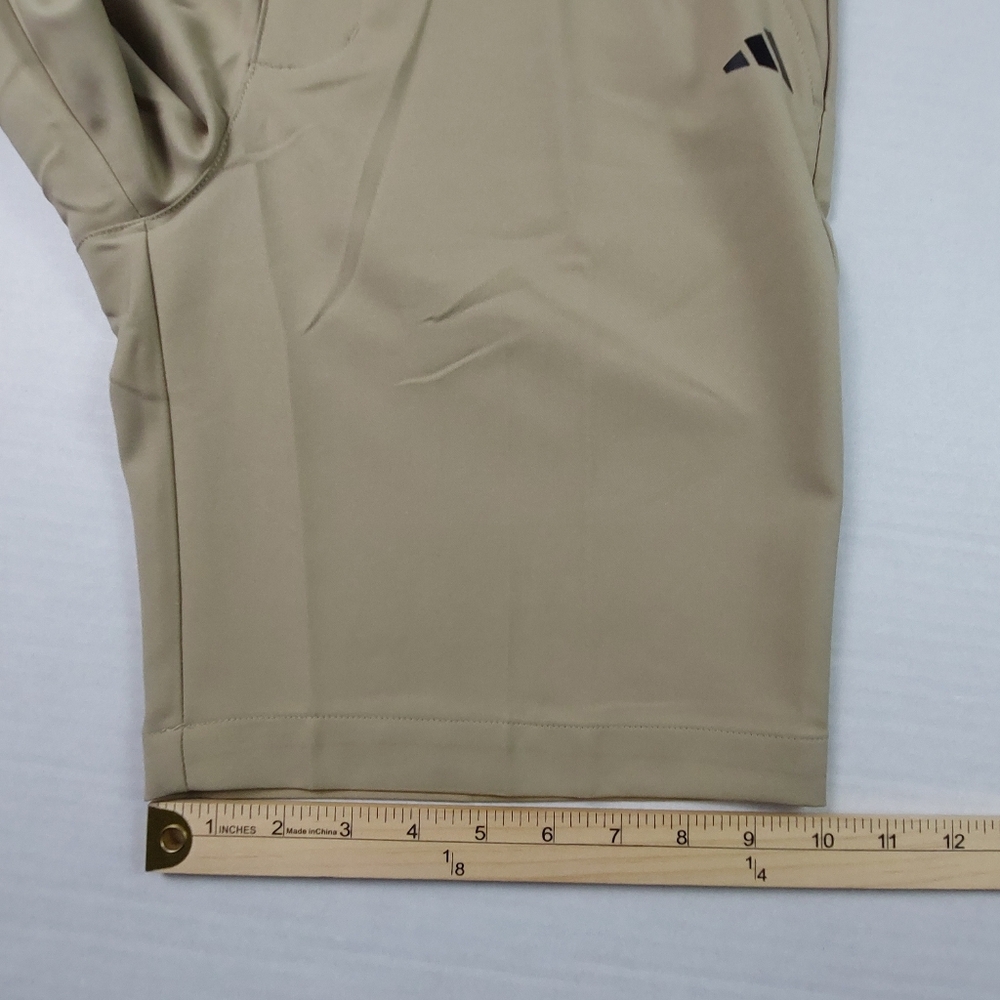 Adidas Performance Golf Shorts Mens Size 30x9 Hemp Beige NWT JZ7680 - Picture 7 of 14